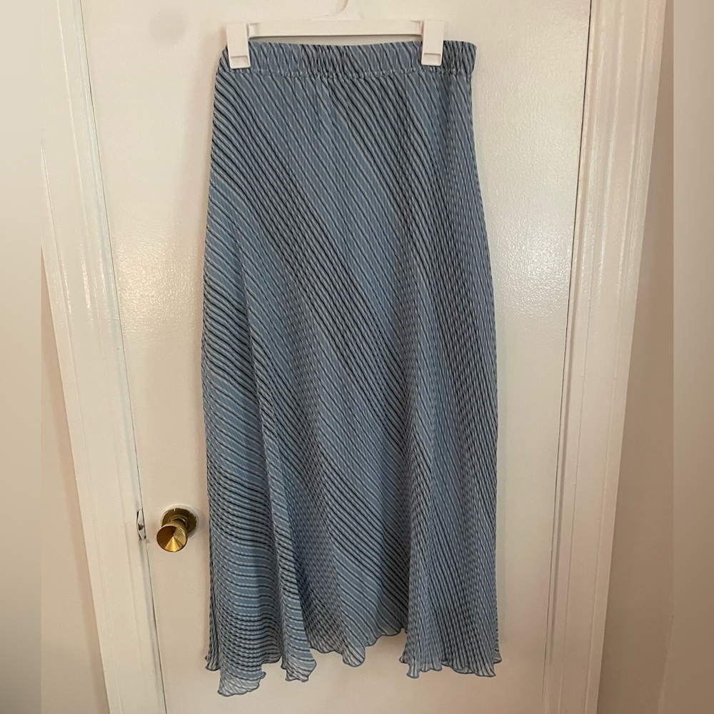 GANNI maxi pleated skirt size 42